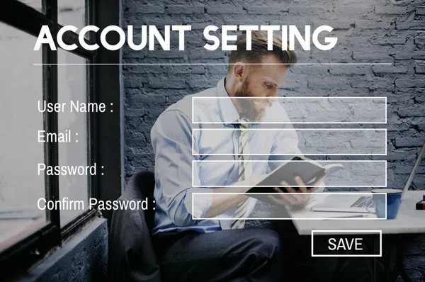 Account Setting Concept