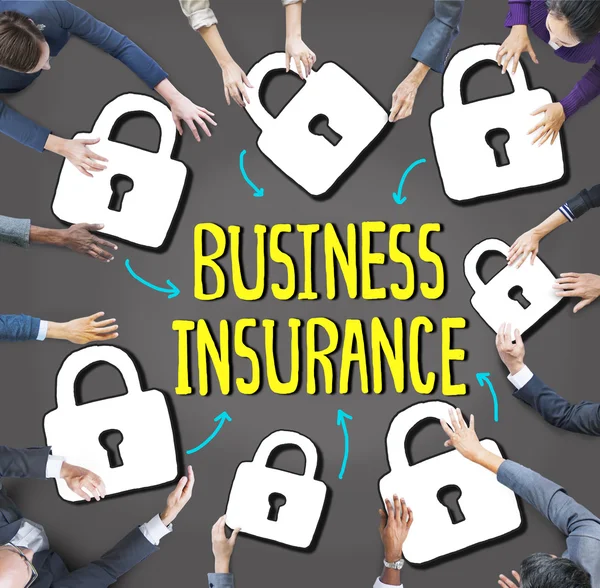 Business People and Business Insurance Concept