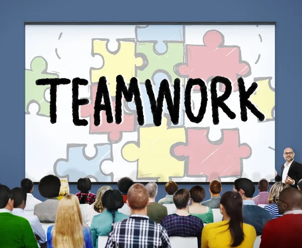 Teamwork Team Collaboration Concept