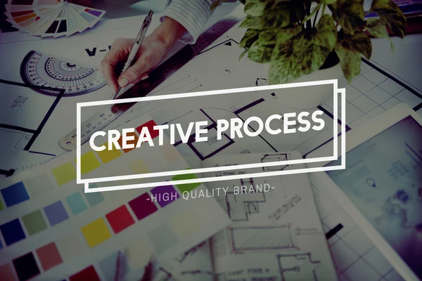 Creative Process Design Brainstorm Concept