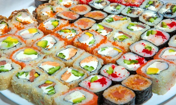 Sushi and rolls