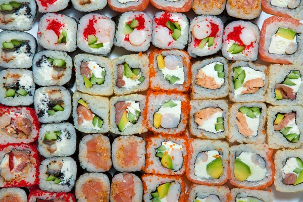 Sushi and rolls