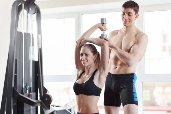 Workout With Personal Trainer