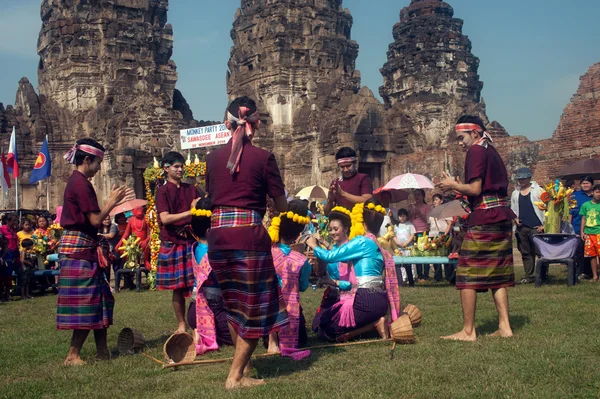 Traditional Thai dance in Thailand Monkey Party.