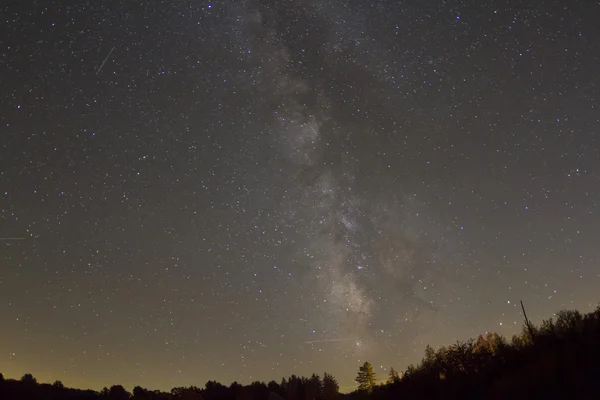 Streaking Stars and the Milky Way