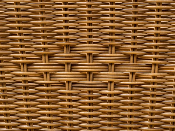Closeup of reed chair