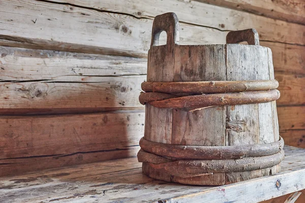 Old Wooden Bucket