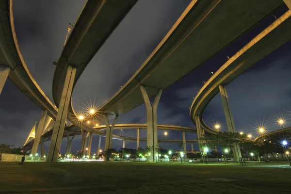 Under the express way