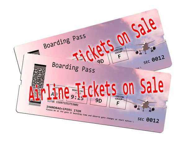 Airline ticket on sale