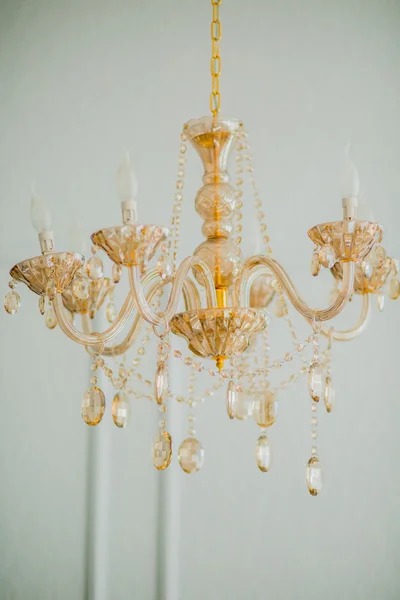 Vintage chandelier isolated