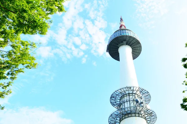 Namsan N Seoul Tower, stands 480 meters above sea level
