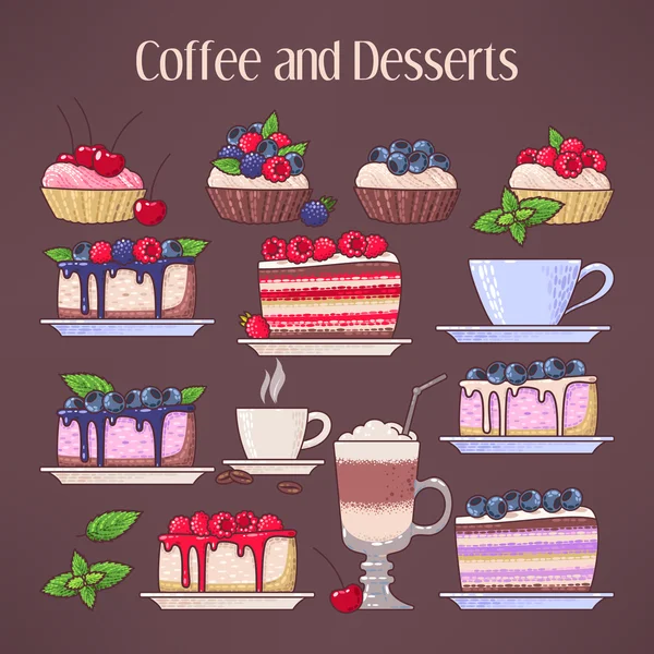 Coffee and desserts