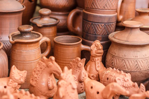 Crafts made of clay