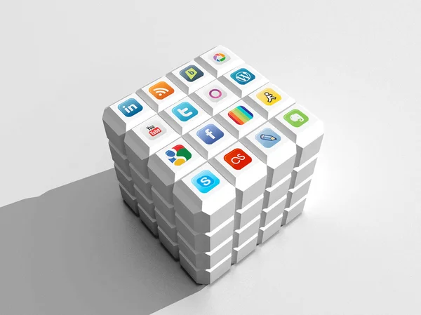 Social networks cube