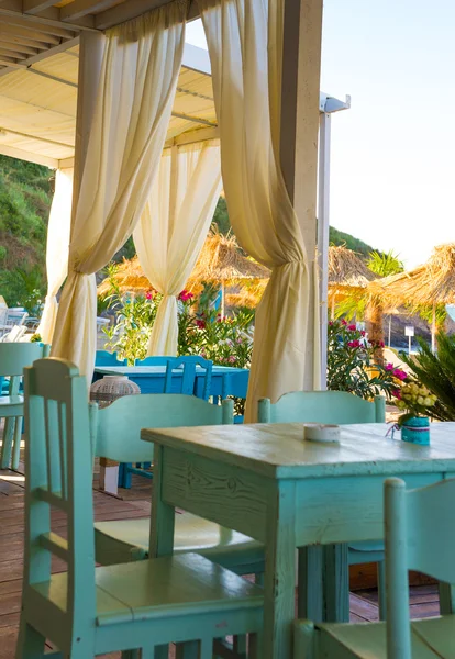 Beach restaurant on the Black Sea
