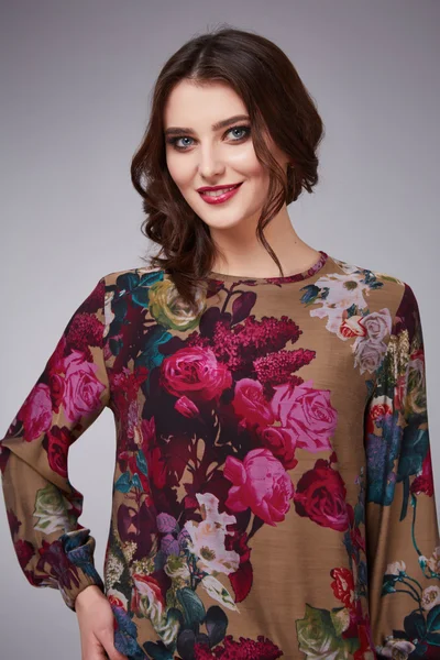 Woman fashion beautiful style clothes collection model catalog