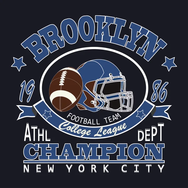 Sport Typography New York Football