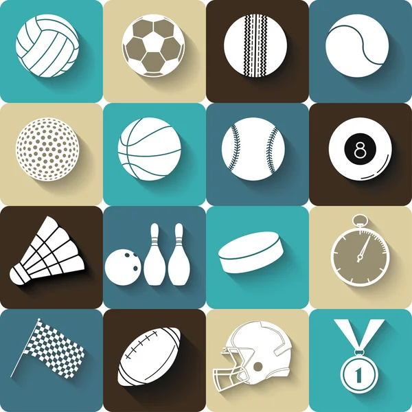 Sport icons - vector illustration