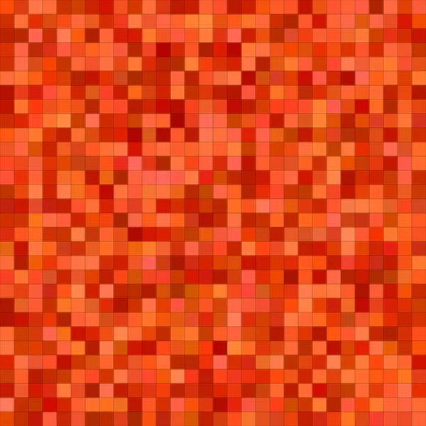 Red orange color square mosaic vector background