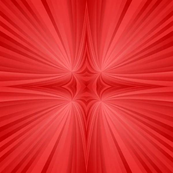 Red mirror symmetric ray background