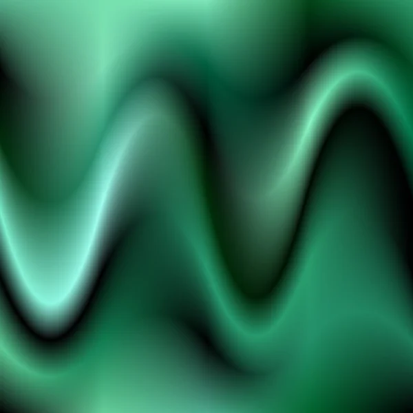 Dark green abstract wave background design