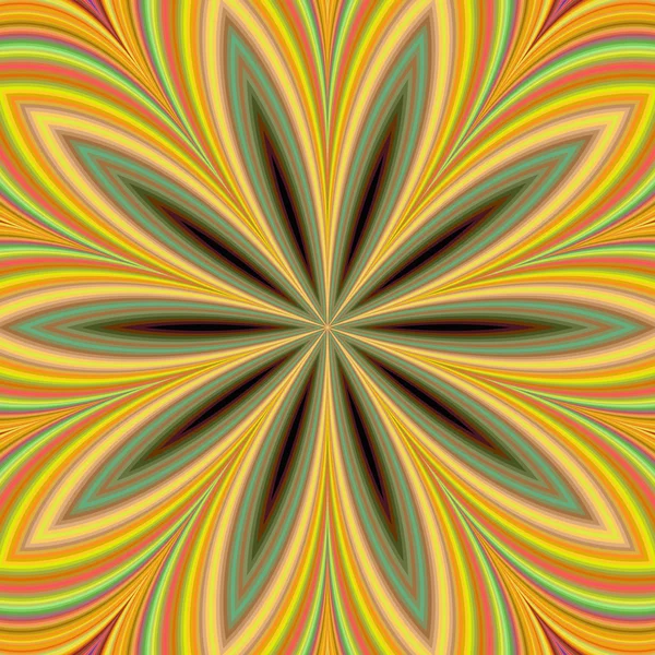 Colorful flower fractal design background