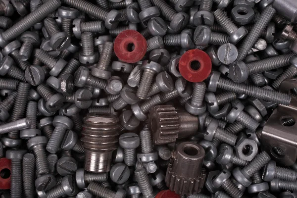 Bolts and Nuts as background