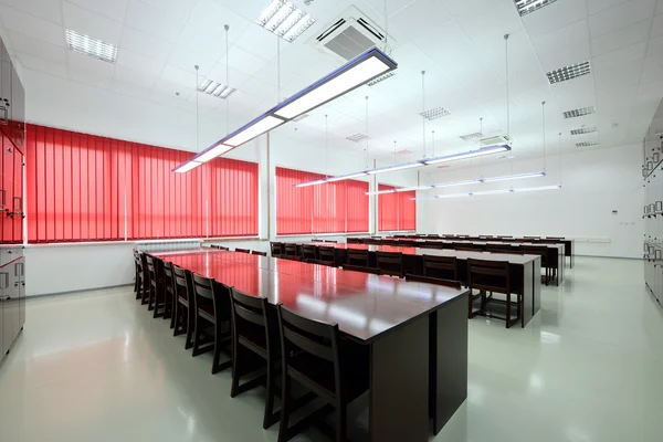 Empty classroom in college