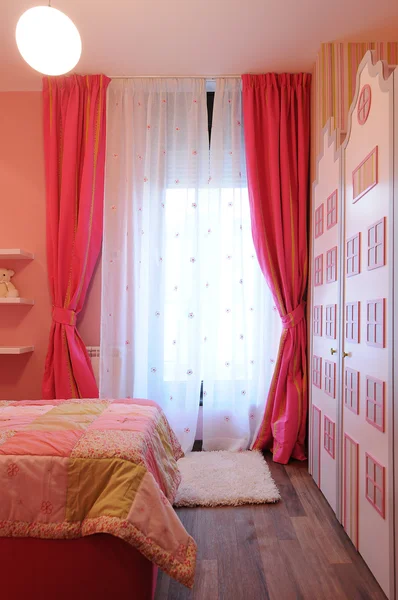 Girl\'s bedroom interior