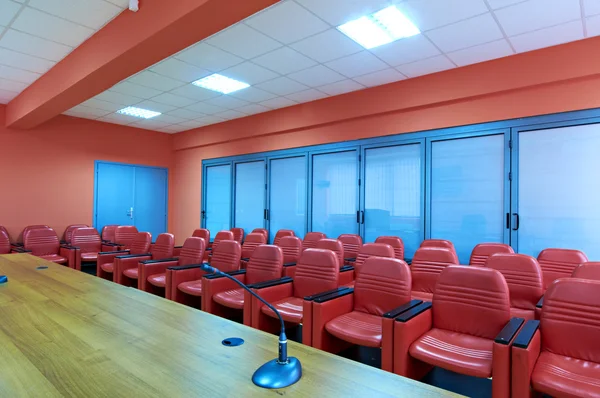 Red conference room