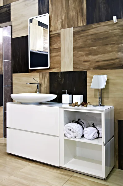 Modern house bathroom