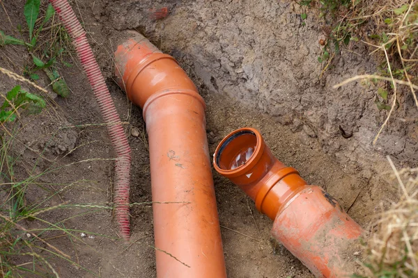 Sewer pipes.