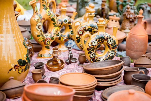 Ceramic ware handmade.