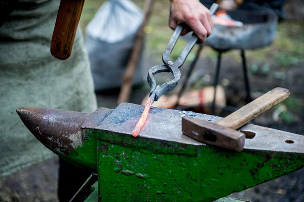 Blacksmith forges detail