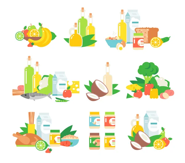 Food vector illustration.