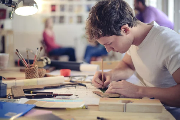 Architects in office