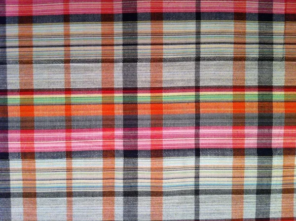 Fabric  plaid Cotton of colorful background and abstract texture