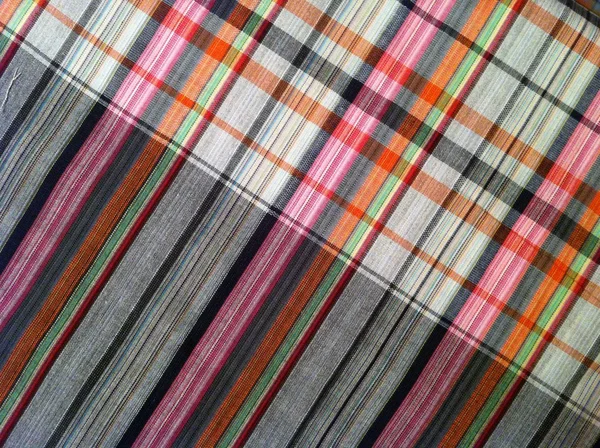 Fabric  plaid Cotton of colorful background and abstract texture