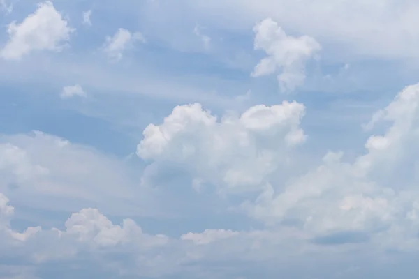 Blue sky with cloud on the sea summeer