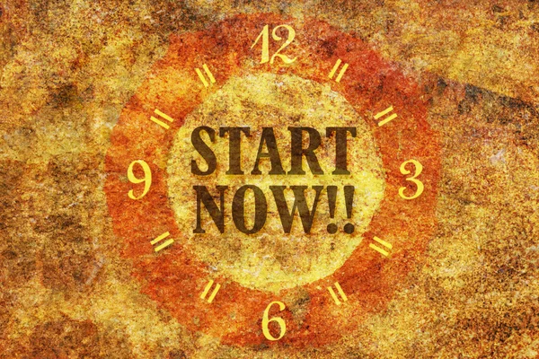 Start now