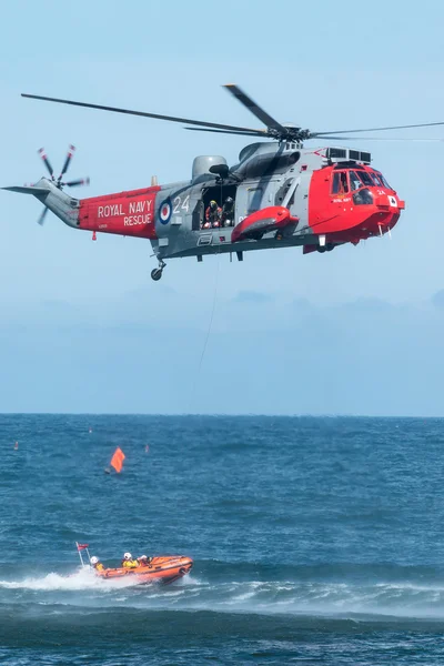 Royal Navy Sea King Rescue Helicopter
