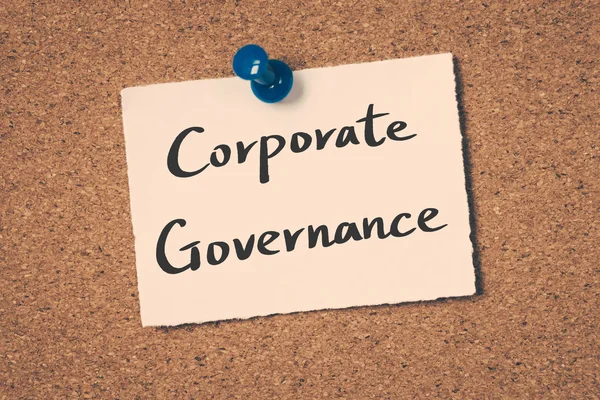 Corporate Governance note