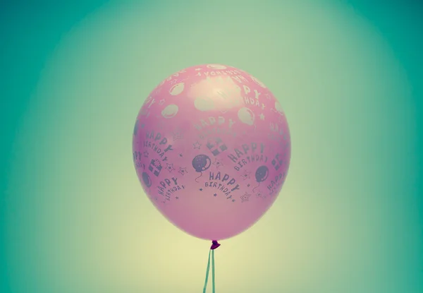 Vintage birthday balloon
