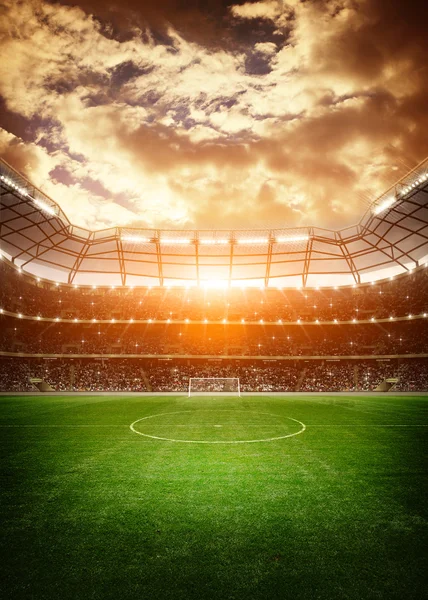 Soccer stadium background