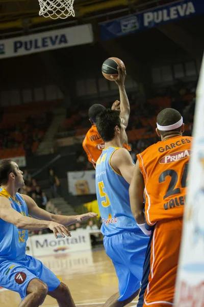 Valencia Basket against Polaris World Murcia