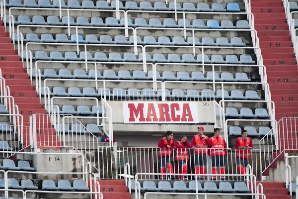 Cruz Roja Team during Spanish Soccer League match