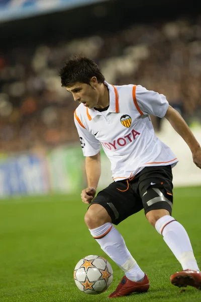 David Villa in action