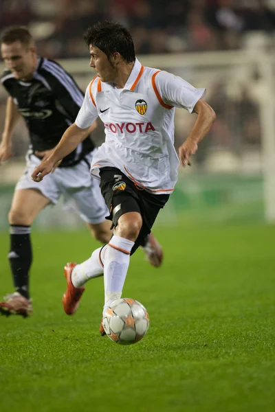 David Villa in action