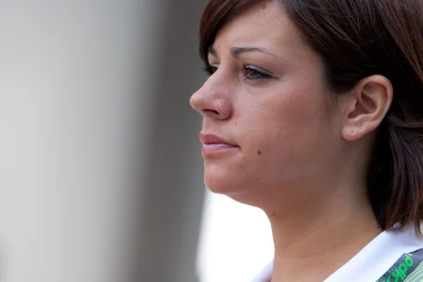 Grid Girl during European Grand Prix Formula 1