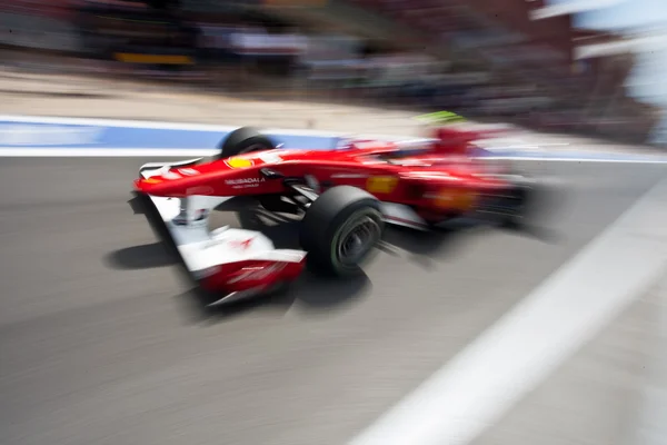 Ferrari F1 Car during European Grand Prix Formula 1